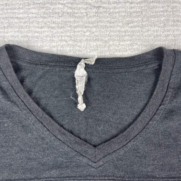 LAT Apparel Womens XL Graphic T-Shirt Charcoal Gray Foo Fighters Short Sleeve - Picture 7 of 16